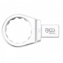 BGS | 6903-32 | Llave de anillo insertable | 32 mm | Sujeción 14 x 18 mm