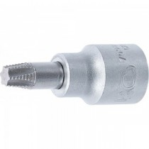 BGS | 7098-T40 | Extractor de tornillos de punta de vaso | entrada 10 mm (3/8") | para perfil en T (para Torx) defectuoso T40