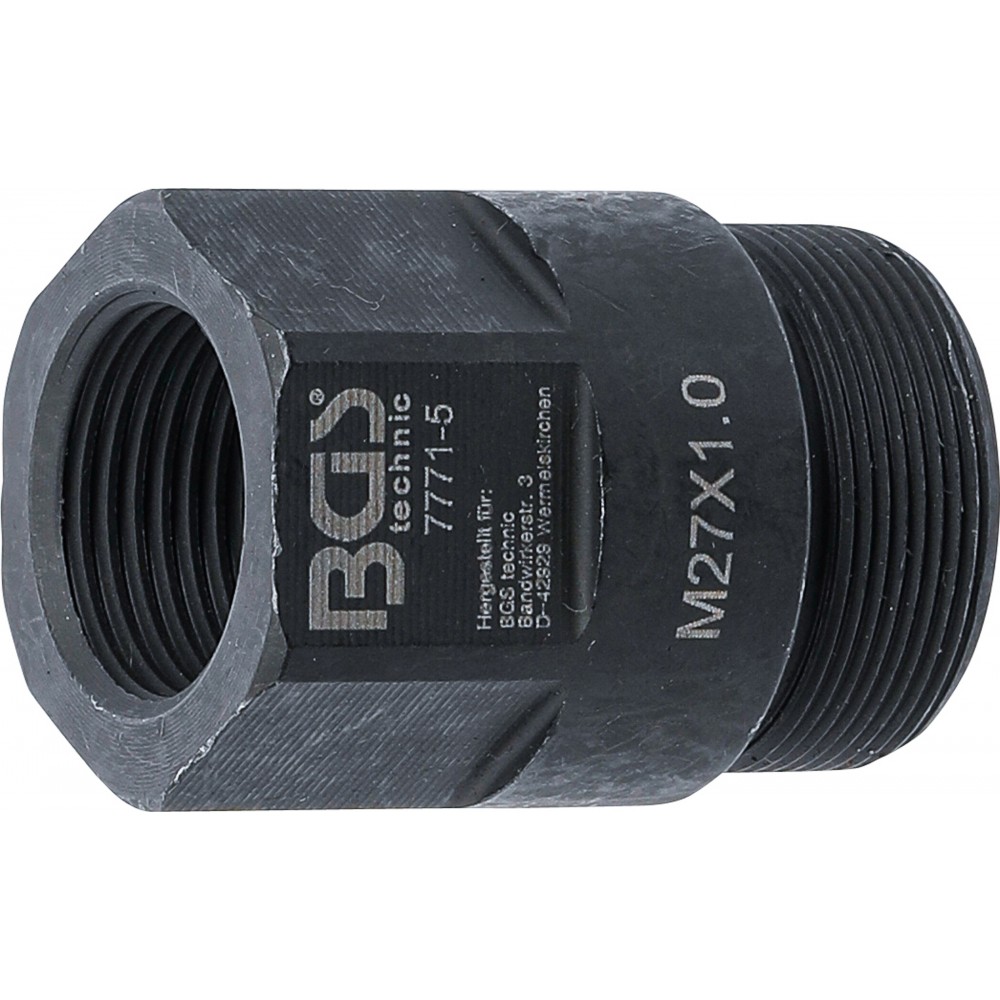 BGS | 7771-5 | Adaptador de desmontaje de BGS 7771 | M27 x M20 x 41 mm