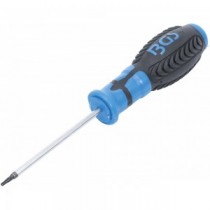 BGS | 7849-T8 | Destornillador | perfil en T (para Torx) con perforación T8 | Longitud de cuchilla 80 mm