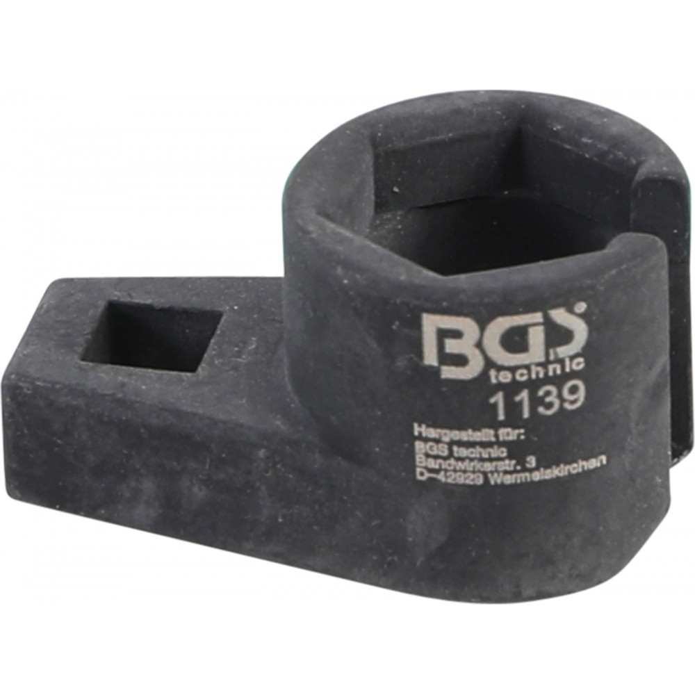 BGS | 1139 | Vaso para sondas lambda | entrada 10 mm (3/8") | 22 mm