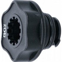 BGS | 8505-20 | Adaptador para llenado de aceite para Renault, Opel | para BGS 8505-1, 8505-2, 8899, 72213