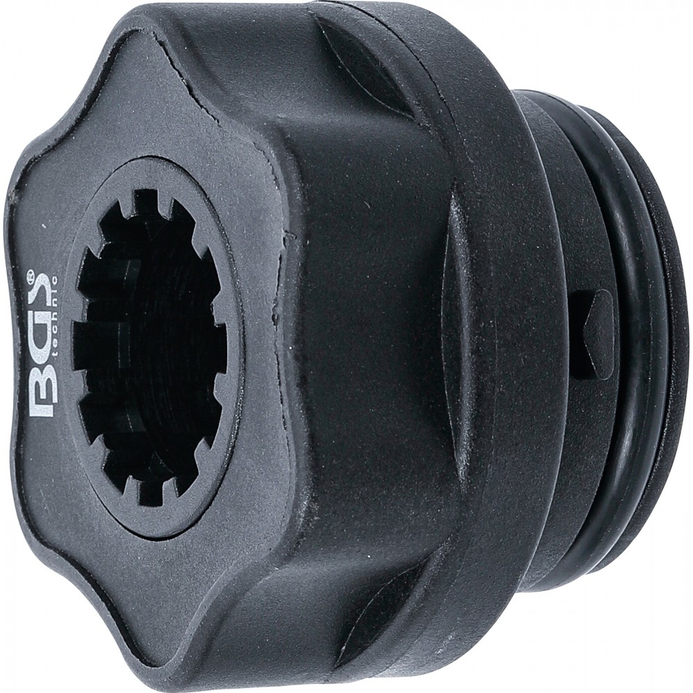 BGS | 8505-22 | Adaptador para llenado de aceite para Renault, Opel, Mercedes-Benz | para BGS 8505-1, 8505-2, 8899, 72213