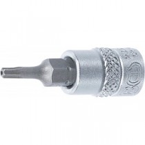 BGS | 2357 | Punta de vaso | entrada 6,3 mm (1/4") | perfil en T (para Torx) con perforación T10