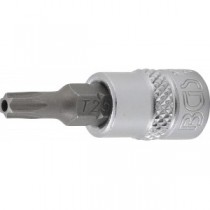 BGS | 2360 | Punta de vaso | entrada 6,3 mm (1/4") | perfil en T (para Torx) con perforación T25