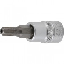 BGS | 2361 | Punta de vaso | entrada 6,3 mm (1/4") | perfil en T (para Torx) con perforación T27