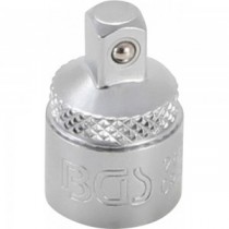 BGS | 269 | Adaptador de llave de vaso | cuadrado interior 10 mm (3/8") - cuadrado exterior 6,3 mm (1/4")