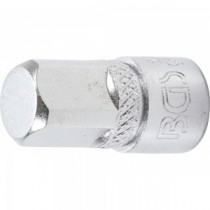 BGS | 271 | Adaptador de llave de vaso | cuadrado interior 6,3 mm (1/4") - cuadrado exterior 10 mm (3/8")