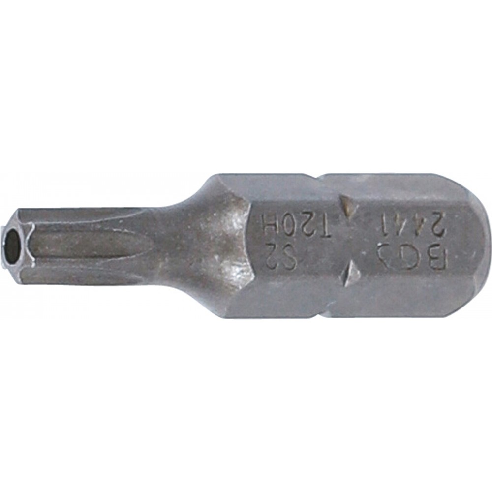 BGS | 2441 | Punta | longitud 25 mm | entrada 6,3 mm (1/4") | perfil en T (para Torx) con perforación T20