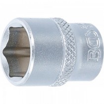 BGS | 2486 | Llave de vaso hexagonal | entrada 6,3 mm (1/4") | 14 mm