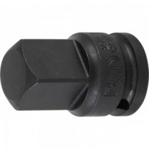 BGS | 279 | Adaptador de llave de vaso de impacto | cuadrado interior 12,5 mm (1/2") - cuadrado exterior 20 mm (3/4")