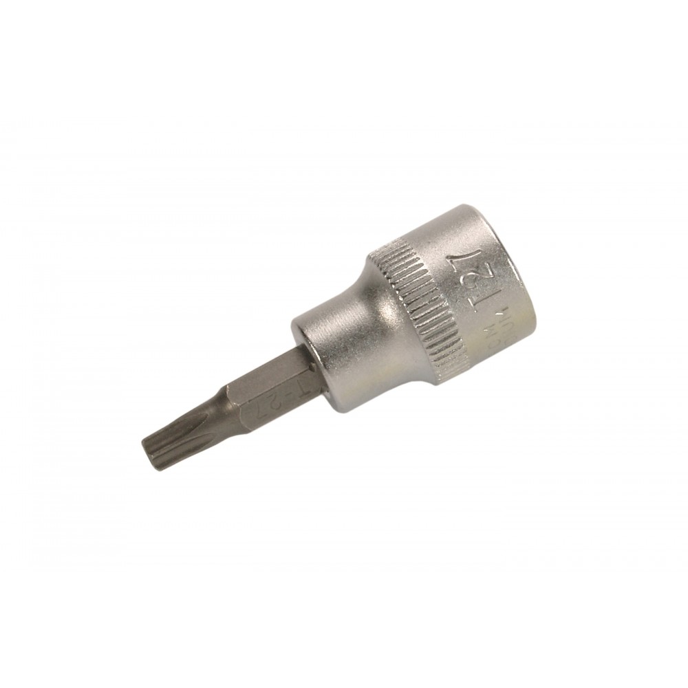 BGS | 2572 | Punta de vaso | entrada 10 mm (3/8") | perfil en T (para Torx) con perforación T25