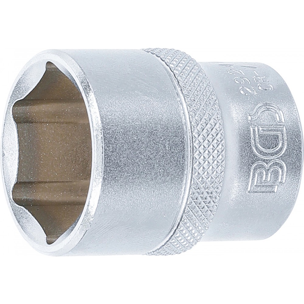 BGS | 2924 | Llave de vaso hexagonal | entrada 12,5 mm (1/2") | 24 mm