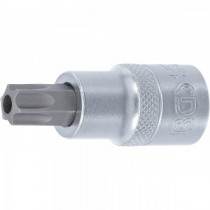 BGS | 4329 | Punta de vaso | entrada 12,5 mm (1/2") | perfil en T (para Torx) con perforación T55