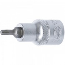 BGS | 4370 | Punta de vaso | entrada 12,5 mm (1/2") | perfil en T (para Torx) T25