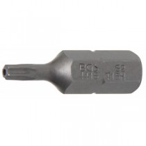 BGS | 4415 | Punta | longitud 30 mm | entrada 8 mm (5/16") | perfil en T (para Torx) con perforación T15