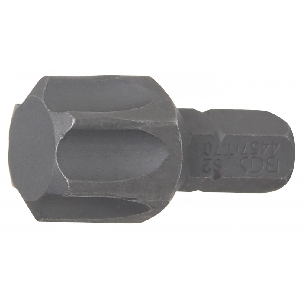 BGS | 4457 | Punta | longitud 30 mm | entrada 8 mm (5/16") | perfil en T (para Torx) T70