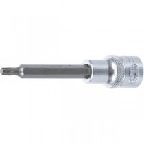 BGS | 4467 | Punta de vaso | longitud 100 mm | entrada 12,5 mm (1/2") | perfil en T (para Torx) T27