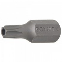 BGS | 4640 | Punta | longitud 30 mm | entrada 10 mm (3/8") | perfil en T (para Torx) con perforación T40