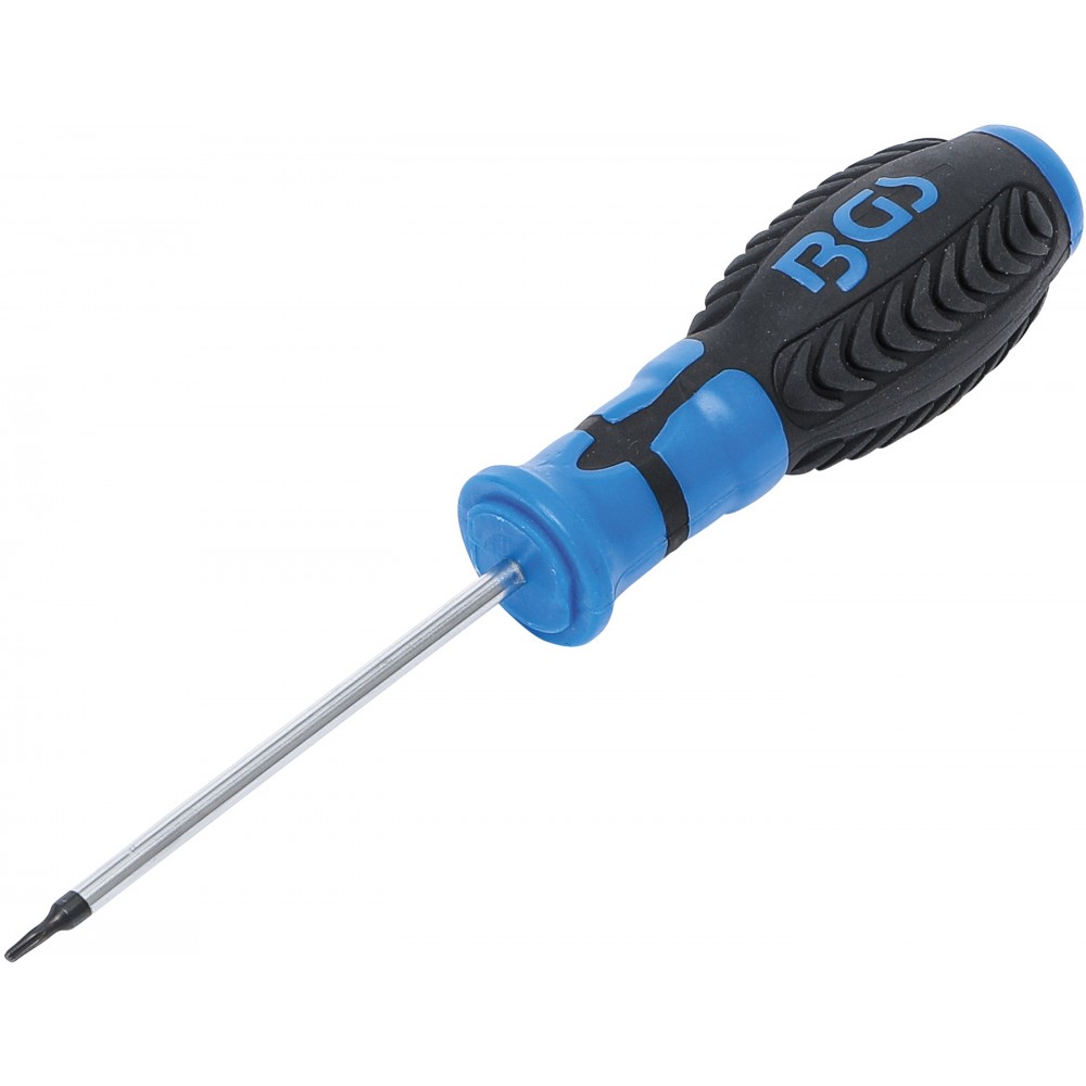 BGS | 4913 | Destornillador | con perfil en T (para Torx) T6 | Longitud de cuchilla 80 mm