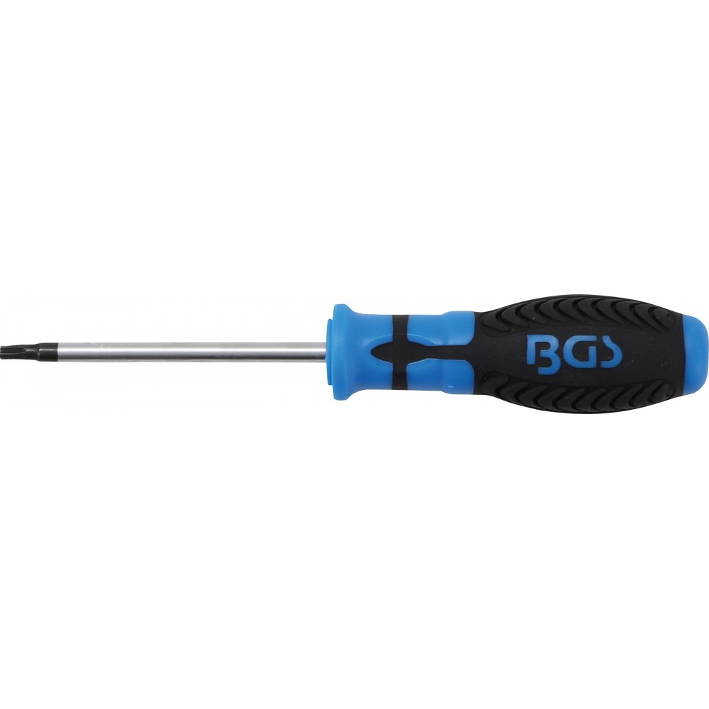 BGS | 4919 | Destornillador | con perfil en T (para Torx) T20 | Longitud de cuchilla 80 mm