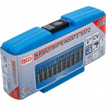 BGS | 5097 | Juego de puntas de vaso de impacto | entrada 12,5 mm (1/2") | perfil en T (para Torx) T20 - T70 | 10 piezas