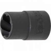 BGS | 5274 | Llave de vaso de perfil en espiral / extractor de tornillos | entrada 10 mm (3/8") | 14 mm