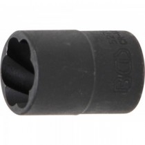 BGS | 5276 | Llave de vaso de perfil en espiral / extractor de tornillos | entrada 10 mm (3/8") | 16 mm