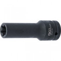 BGS | 5349 | Llave de vaso de impacto E-Torx, larga | entrada 20 mm (3/4") | E24 mm