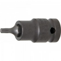 BGS | 5370 | Punta de vaso de impacto | longitud 55 mm | entrada 12,5 mm (1/2") | perfil en T (para Torx) T25