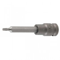 BGS | 5470 | Punta de vaso de impacto | longitud 100 mm | entrada 12,5 mm (1/2") | perfil en T (para Torx) T25