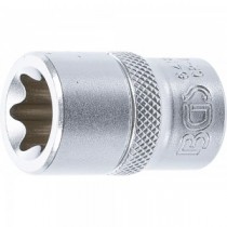 BGS | 6418 | Llave de vaso E-Torx | entrada 12,5 mm (1/2") | E18