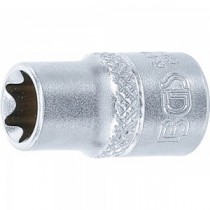 BGS | 6430 | Llave de vaso E-Torx | entrada 6,3 mm (1/4") | E10