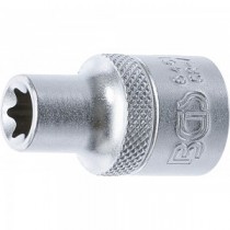 BGS | 6461 | Llave de vaso E-Torx | entrada 12,5 mm (1/2") | E11