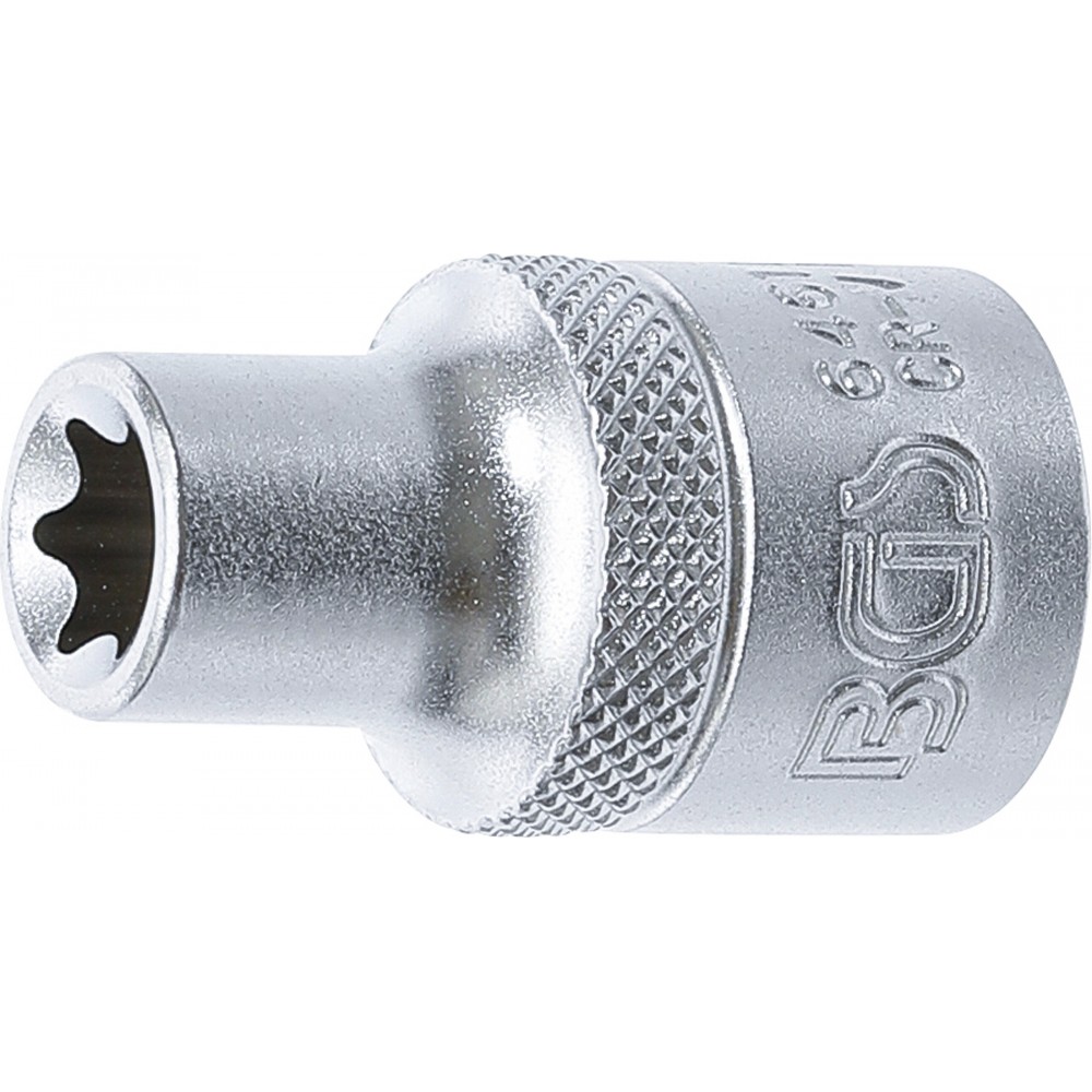 BGS | 6461 | Llave de vaso E-Torx | entrada 12,5 mm (1/2") | E11