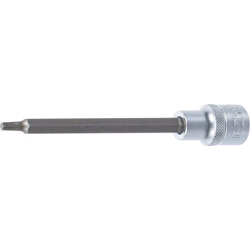 BGS | 9348 | Punta de vaso | longitud 140 mm | entrada 12,5 mm (1/2") | perfil en T (para Torx) T27