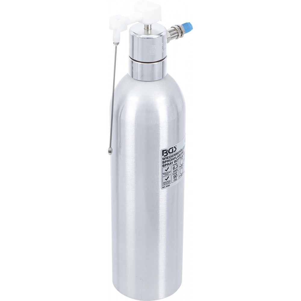 BGS | 9393 | Frasco atomizador de aire comprimido | versión de aluminio | 650 ml