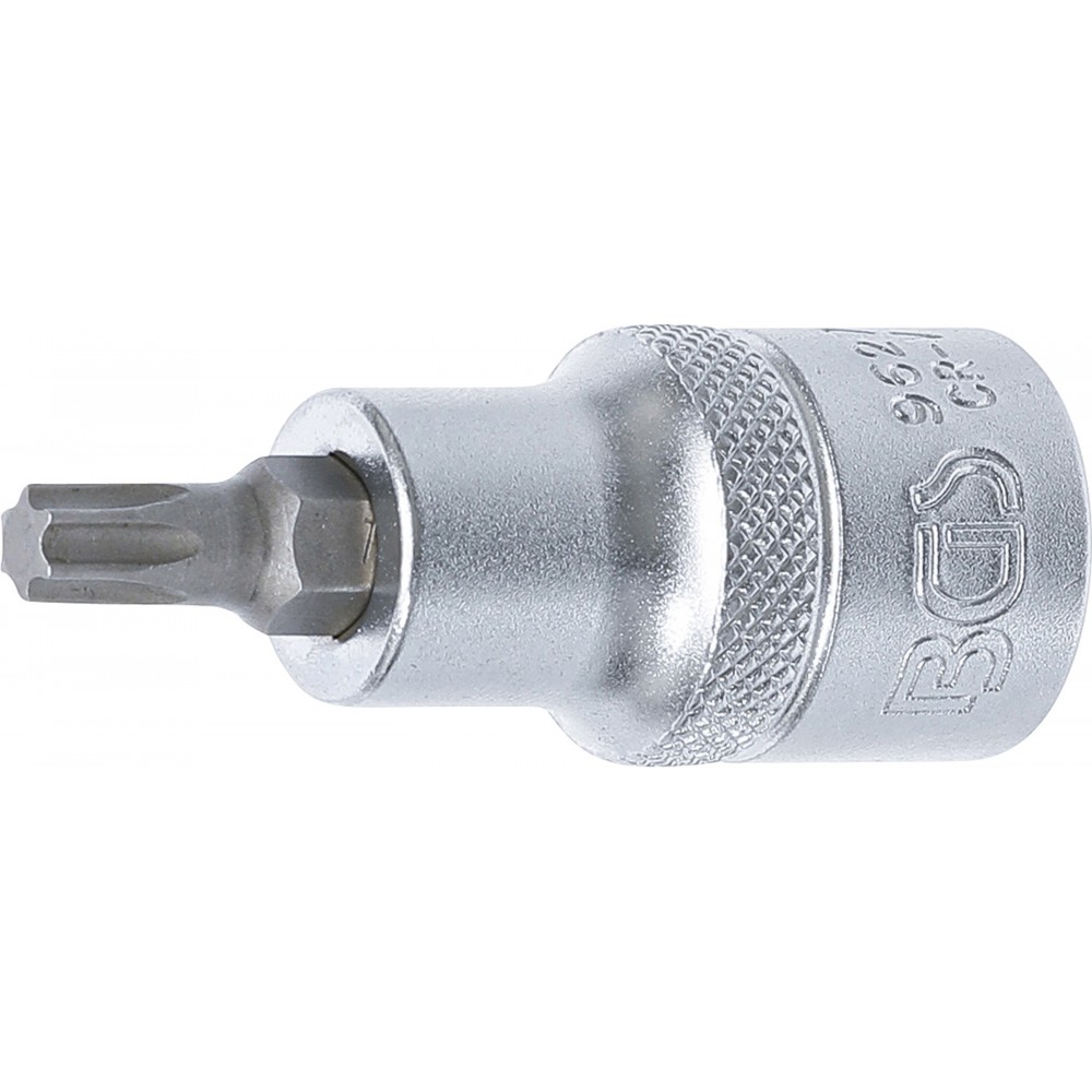 BGS | 9627 | Punta de vaso | Longitud 55 mm | entrada 12,5 mm (1/2") | perfil en T (para Torx) T35