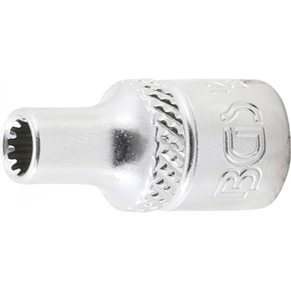 BGS | 10104 | Llave de vaso Gear Lock | entrada 6,3 mm (1/4") | 4 mm