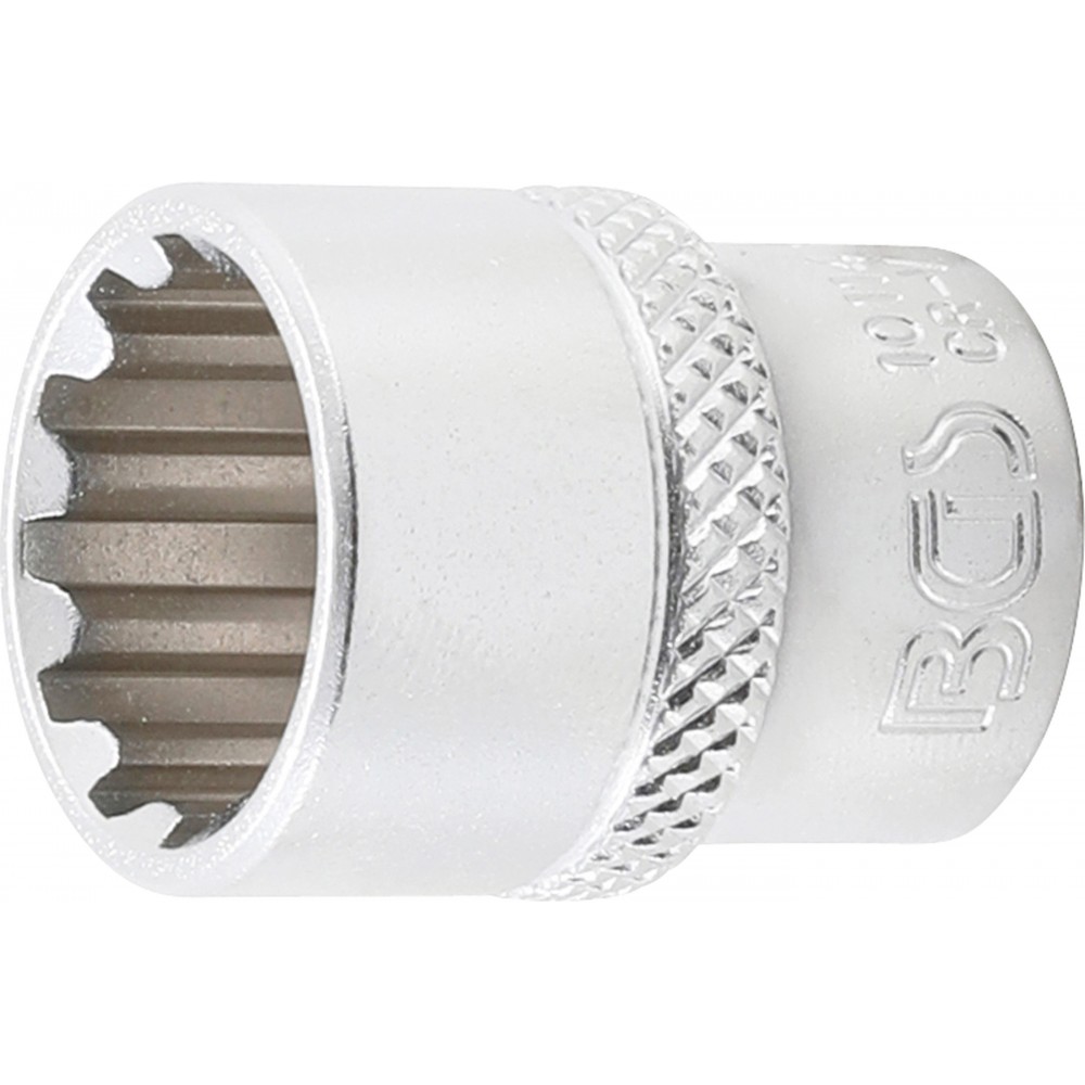 BGS | 10114 | Llave de vaso Gear Lock | entrada 6,3 mm (1/4") | 14 mm