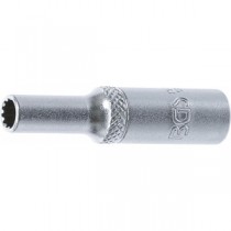 BGS | 10155 | Llave de vaso Gear Lock, larga | entrada 6,3 mm (1/4") | 5 mm