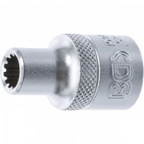 BGS | 10208 | Llave de vaso Gear Lock | entrada 12,5 mm (1/2") | 8 mm