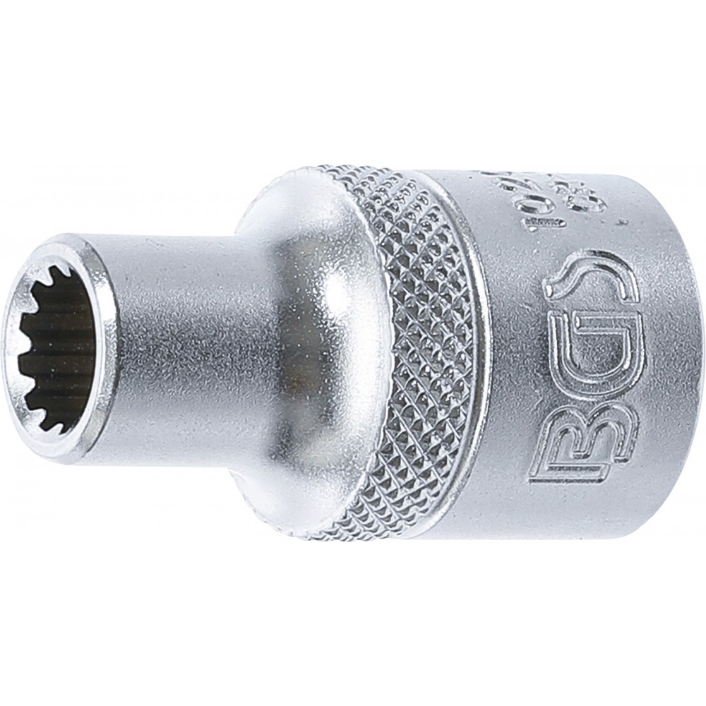 BGS | 10208 | Llave de vaso Gear Lock | entrada 12,5 mm (1/2") | 8 mm