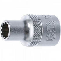 BGS | 10209 | Llave de vaso Gear Lock | entrada 12,5 mm (1/2") | 9 mm