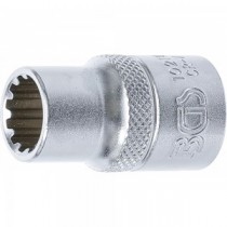 BGS | 10212 | Llave de vaso Gear Lock | entrada 12,5 mm (1/2") | 12 mm