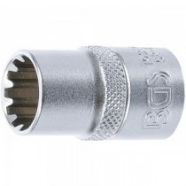 BGS | 10214 | Llave de vaso Gear Lock | entrada 12,5 mm (1/2") | 14 mm