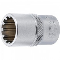 BGS | 10216 | Llave de vaso Gear Lock | entrada 12,5 mm (1/2") | 16 mm