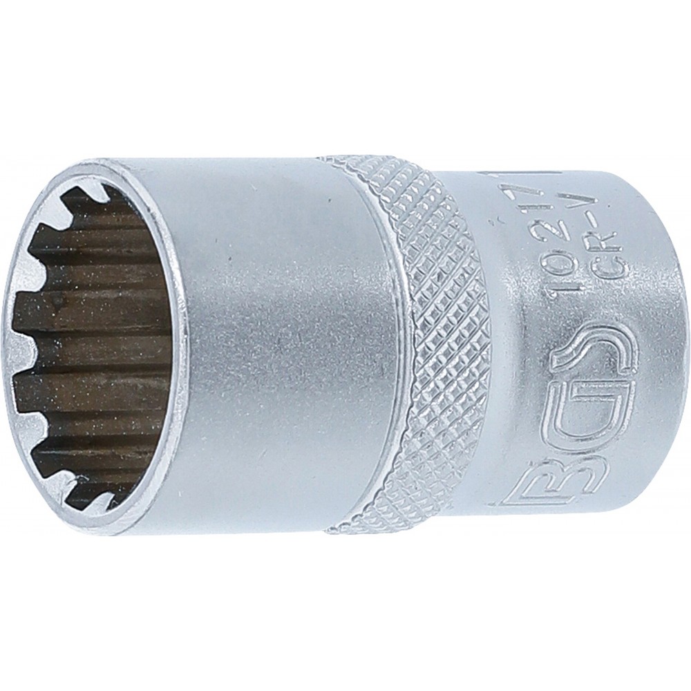 BGS | 10217 | Llave de vaso Gear Lock | entrada 12,5 mm (1/2") | 17 mm