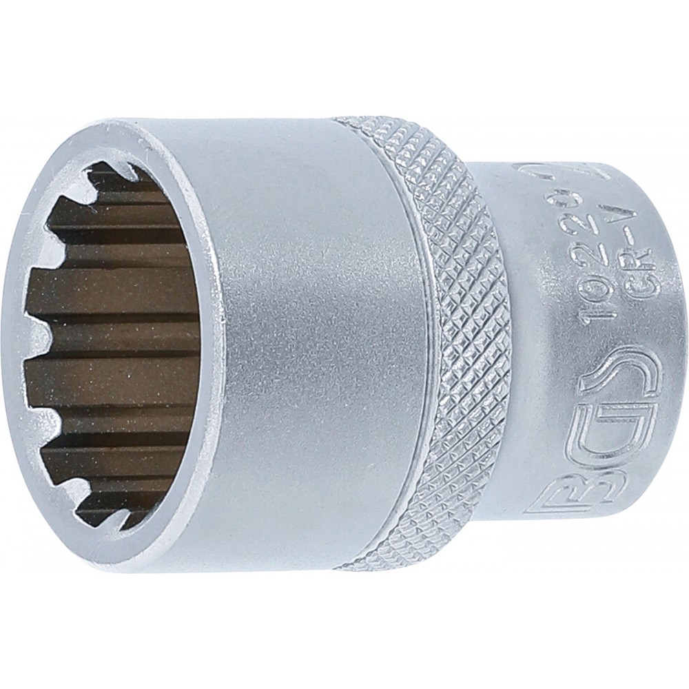 BGS | 10220 | Llave de vaso Gear Lock | entrada 12,5 mm (1/2") | 20 mm