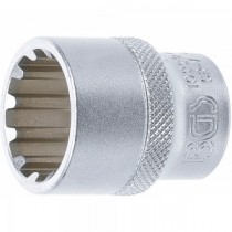 BGS | 10222 | Llave de vaso Gear Lock | entrada 12,5 mm (1/2") | 22 mm